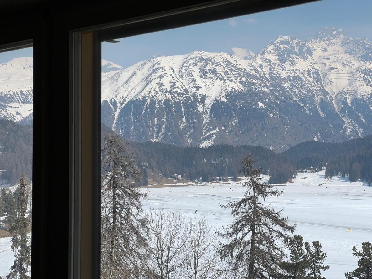 Ferienwohnung Chesa Sonnalpine B 33 St. Moritz Exterior foto