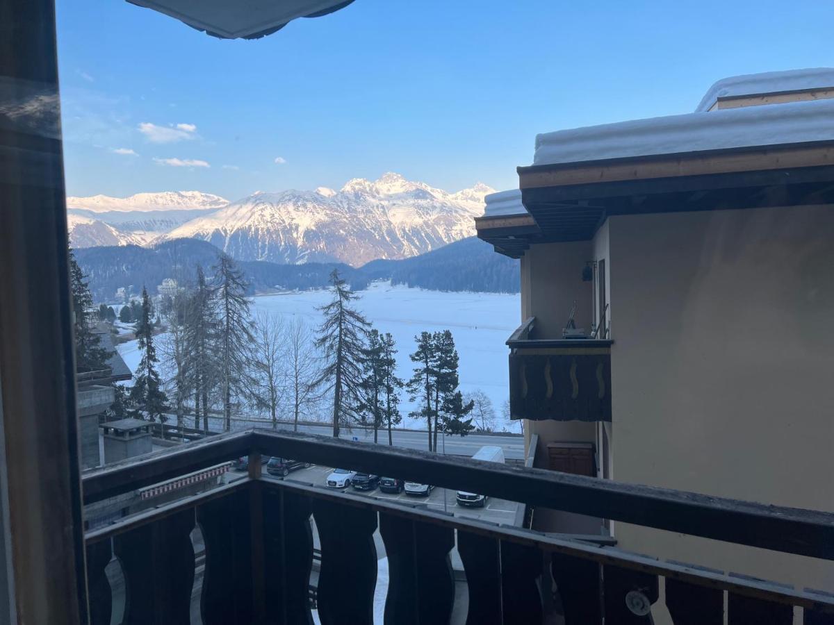 Ferienwohnung Chesa Sonnalpine B 33 St. Moritz Exterior foto