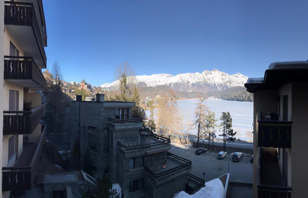 Ferienwohnung Chesa Sonnalpine B 33 St. Moritz Exterior foto