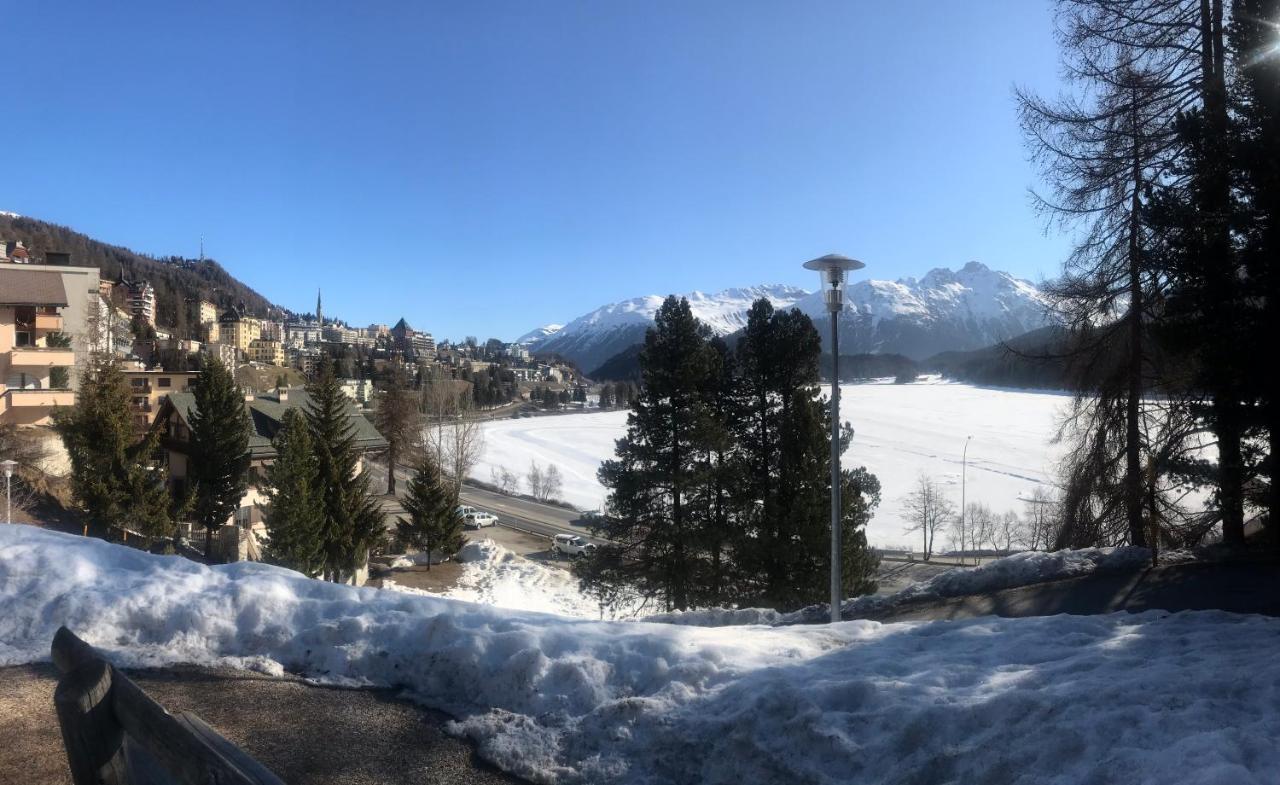 Ferienwohnung Chesa Sonnalpine B 33 St. Moritz Exterior foto