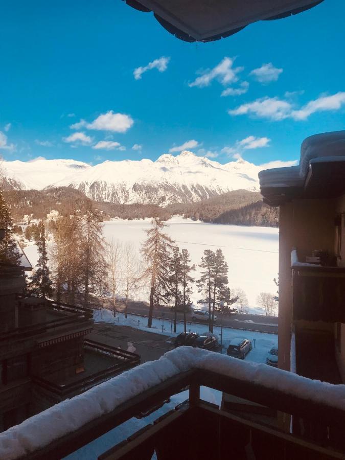 Ferienwohnung Chesa Sonnalpine B 33 St. Moritz Exterior foto