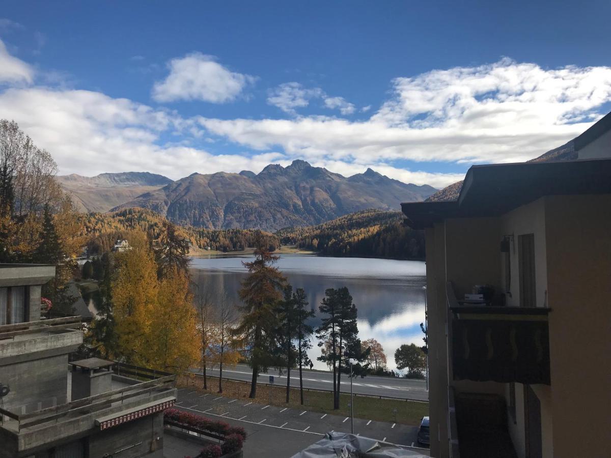 Ferienwohnung Chesa Sonnalpine B 33 St. Moritz Exterior foto