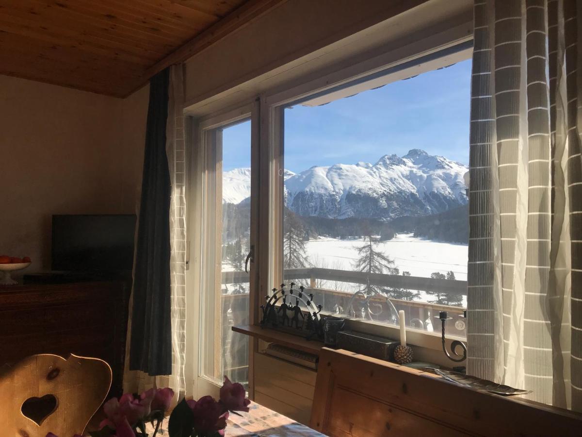 Ferienwohnung Chesa Sonnalpine B 33 St. Moritz Exterior foto